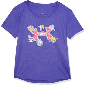 Under Armour UA Everything Logo SS, Purple All Sport, 4