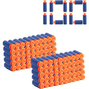 [3.2cm/1.25inch] 100 Blaster Darts for Foam Blasters, Pack Refill Bullets for Toys Guns, for Boys Party Favors