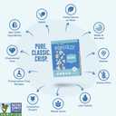 POPFULLY Sea Salt Popcorn Fully Pops, Sharing Bags, Simple Flavor, Big Pop, Micro Popcorn Bags, 3-Pack (EXP 12/23/26)