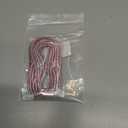 Rhinestone Shoe Laces, Glitter Rope Shoelaces for Sneakers, Round Crystal Bling Shoe Lace (120cm, Light Pink)