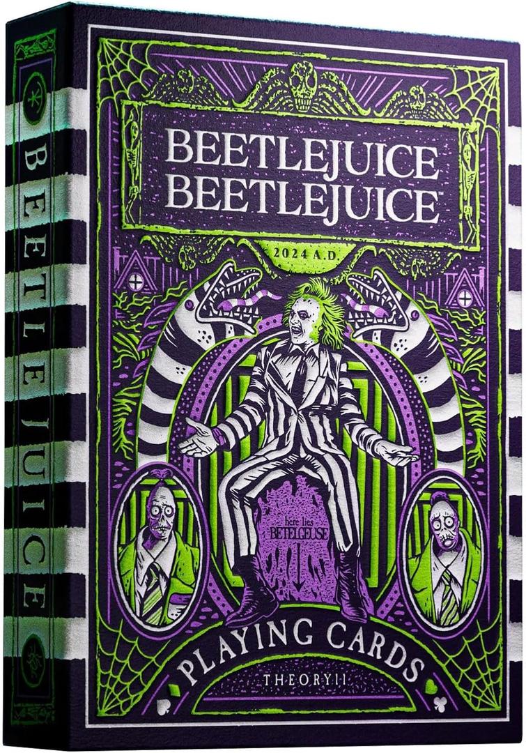 theory11 Beetlejuice Playing Cards