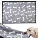 25"x35" Double-Sided Chew Proof Dog Blanket for Sofa Bed Dog Crate
Indestructible Dog Blanket for Aggressive Chewers, Flannel Tear-Resistant & Waterproof Pet Throw Blanket Furniture Protector