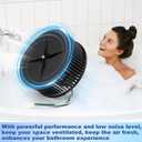 S97016621 Fan Motor Replacement Compatible with Broan Nutone QTR070, QTR070L, for Broan QTR080, QTR080F, QTR080L, QTRN080 99080568 Bathroom Exhaust Fan Replace 80 CFM