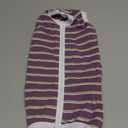 Coppthinktu Recovery Suit for Dogs Female Dog Onesie After Surgery Spay, Soft Surgical Pajamas Post-Op Bodysuits for Small Dogs Puppy, Abdominal Wounds Prevent Licking Cone E-Collar Alternative(Small, Purple Stripe)
