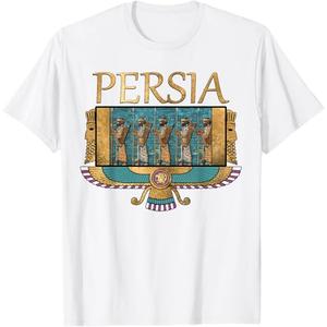 Persia Ancient Civilizations Persian Immortals T-Shirt, Medium