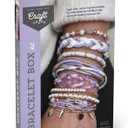 Craft Crush Bracelet Making Kit - Jewelry Making Supplies, Bracelets for Teens, Makes 8, Ages 13+