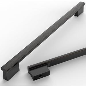 Asidrama 10 Pack 11.3 Inch(288mm) Oil Rubbed Bronze Cabinet Pulls Kitchen Cabinet Handles Cabinet Pulls Cabinet Hardware for Cupboard Drawer