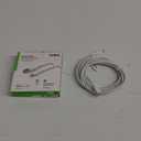 Belkin BoostCharge Nylon Braided USB C to Lightning Cable 6.6ft/2M - MFi Certified 18W Power Delivery iPhone Charger Cord - Apple Charger USB C Cable - Fast Charging for iPhone 14, iPhone 13 - White