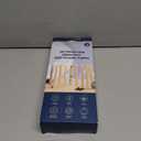 Green Flameless Taper Candles, 9.6" Real Wax Battery Operated Candles with Remote, 3 Pack Flickering, Gradient Candlesticks, Fake Candle for Home, Wedding, Party Decor