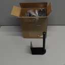 6 Pack Hat Racks for Baseball Caps, Stainless Steel Hat Organizer for Baseball Cap, Hat Holder Storage Organizer, Hat Hanger Strong Adhesive/Wall Drilled for Door, Bedroom, Closet(Black 6 in)