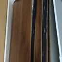 Heimlove 36 Inch Floating Shelves for Wall 8 Inch Deep Walnut Shelves Set of 2,Wall Mounted Rustic Wood Long Floating Shelf with Invisible Brackets for Bedroom Kitchen Living Room