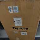 Teprovo Folding Hand Truck Dolly Cart,340LB Capacity Portable Aluminum Dolly Cart with Telescoping Handle and 7 Inch Rubber Wheels for Moving,Shopping,Travel,Office Use