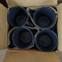 Stone Lain 32 Piece Stoneware Dinnerware Set, Service for 8, Gray Matte