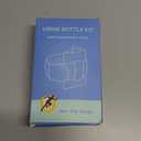 Urine Test Complete Kit - Smaller 3oz Translucent Empty Bottle, Non-Falling and Hi-Stretch Hidden Leg Strap, Urine Test Temperature Strips and Velour Lining Sample Bag, Urine Test Practice Kit at Home
