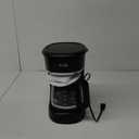 Mr. Coffee Black Coffee Maker, 12 Cups, with Auto Pause and Glass Carafe, Perfect for Home and Office Use