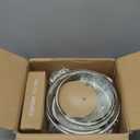 CAROTE 1.5Qt & 3.0Qt Sauce Pan Sets with Lid Cooking Pots Nonstick Saucepans Cookware Set with Pour Spout Small Kitchen Pot, Induction Comptable, Easy to Clean, PFOA FREE (White Granite)