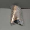 MyGift 7 and 10.5 Inch Copper Tone Metal Tapered Flower Vases with Hammered Pattern, Decorative Vase for Floral Arrangements, 2 Piece Set - Handcrafted in India