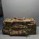 Mini Monster Rolling Duffel Deployment, Wheeled Heavy Duty Travel Duffle Bag for Men & Women, Multi Cam Color, One Size