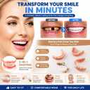 Denture Kit,making partial dentures and full dentures kit DIY Simple and convenient, retrieve the missing smile -H6 (natural colorL)