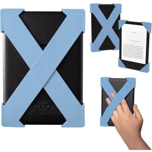 Strapsicle Hand Strap Accessory for Kindles & Kobos - Paperwhite 2024 & 2021, Signature Edition, Colorsoft - 2 Straps - Lightweight Grip for Endless Reading Comfort - Large - Bondi Blue