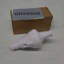 BlueStars 9-100-1200 Backup Valve Compatible with Polaris 360 & Vac-Sweep Pool Cleaner White Polymer Blend Body, 2 Ports, 1.5" Inlet & Outlet