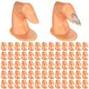 100 Pcs Practice Fingers, DIY Nail Art Training Fingers, Nail Decoration Training Fingers for Nail Art Beginners, Lovers and Salon Artists