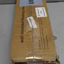 BAYKA Wall Mounted Floating Shelves, Wood Floating Wall Shelf for Books & Decor, Small Space-Saving Display & OrganizerBlackSet of 4 (16-inch Mixed)