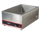 Winco FW-S500 Commercial Portable Steam Table Food Warmer 120V 1200W,Stainless Steel