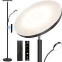 Floor Lamp-42W/4200LM Super Bright Floor Lamp,Dimmable 2-in-1 LED Floor Lamp with Reading Light,69" Tall Standing Lamp with Remote & Touch Control,Modern Floor Lamps for Bedroom,Living Room,Office