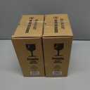 2 x Paksh Novelty Glass Spray Bottles Amber 2 Pack 16 Oz Refillable Container with Durable Leakproof Trigger Sprayer with Mist/Stream/Lock for Hair, Cleaning Products, Essential Oils, Aromatherapy, Water