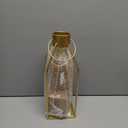 HPC Decor Modern Farmhouse Lantern Decor- Gold Metal Candle Lanterns for Christmas- Lanterns Decorative w/Timer Flickering Candles for Living Room, Home, Indoor, Outdoor, Table,Fireplace Mantle Decor