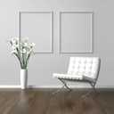 Yuzzy 2 Set Peel and Stick Wall Molding Trim Kit, 16" x20" Premade Wainscoting Panels, Self Adhesive Moulding Panel for Interior Walls Picture Frame, White 