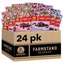Sun-Maid Farmstand Reserve 24 Count Variety Pack - 0.8 oz Snack Bag  (12) Whole Dried Cranberries and (12) Dried Mixed Berries - Holiday Snacks and Charcuterie Boards (Amazon Exclusive)