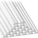 46.5" 22PCS Peel and Stick Pool Cove for 27' Round Above Ground Pool, Closed Cell Foam Peel and Stick Above Ground Pool Cove with Adhesive Backing, Protect Pool Liner, Prevents Excess Wear