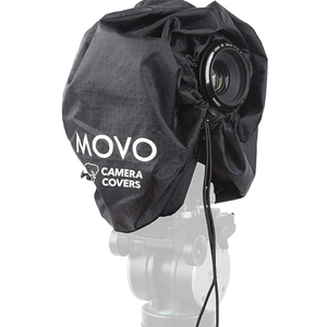 Movo CRC11 Camera Rain Coat Rain Cover for DSLR Cameras and Mirrorless Cameras and Lens (Junior Size: 11" x 14.5")