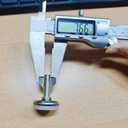 Screw on Furniture Glides Adjustable Furniture Leg Base Leveller M8 x 25mm Thread Length - Pack of 36