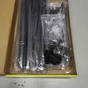 4 IN 1 Metal Reptile Lamp Stand with Swing Arm for Terrarium - Floor Light Stand for Reptile Tank - Adjustable Height & Width & Angle Heat Lamp Holder - Heating Light Bracket & Hanger (Max Height 72")