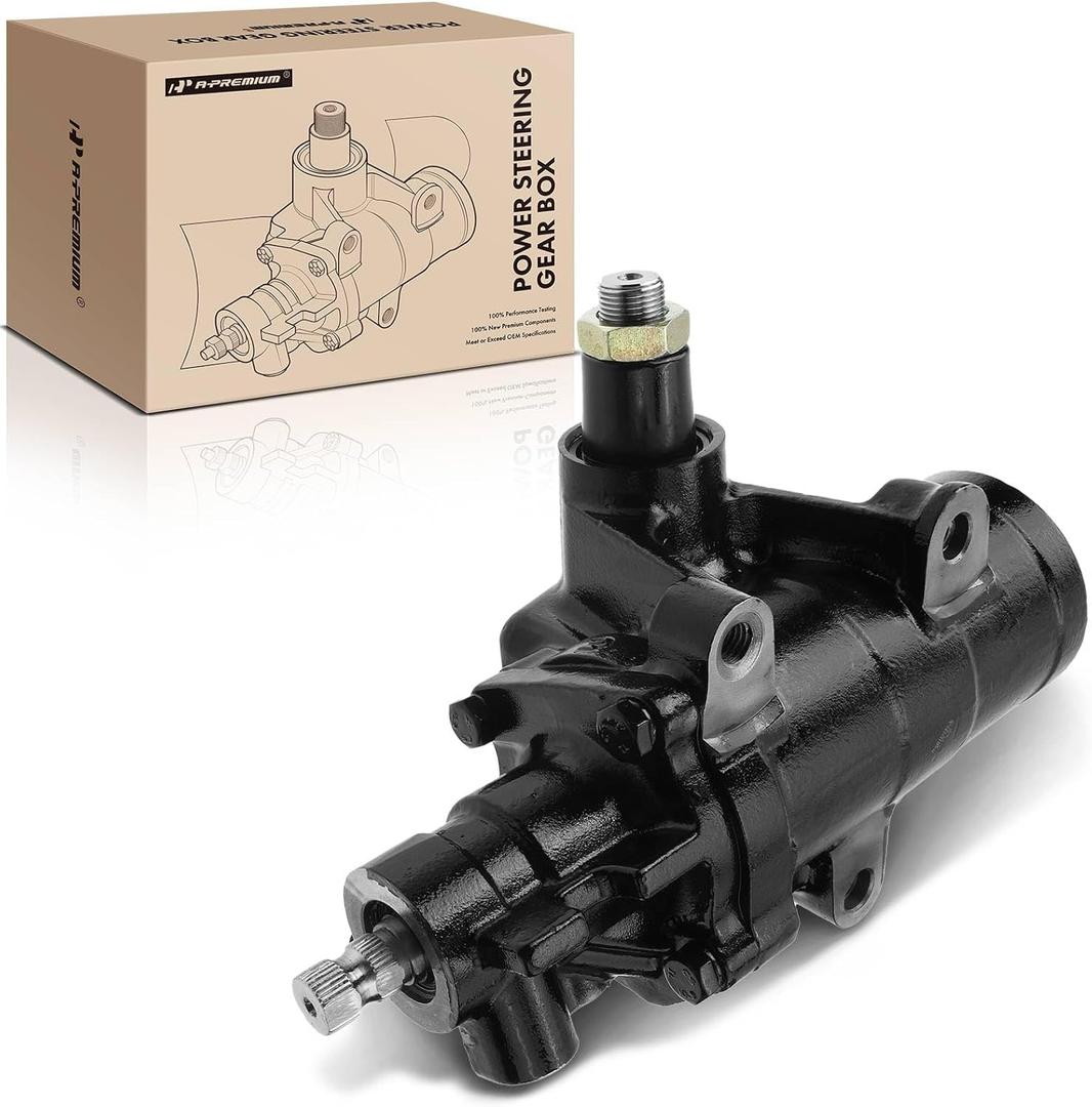 A-Premium Complete Power Steering Gear Box Gearbox Assembly Compatible with Dodge Ram 1500 2006-2008, Ram 2500 2003-2008, Ram 3500 2003-2008, Ram 4000 2005-2008, 4WD, Replace# 52106835AC, 52106835AE