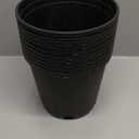 10 Pack 5 Gallon 11inch Black Nursery Pot Planter Grower Flower Pot Garden Seedling Planters Containers, Plastic Injection Molded Pots with Drainage Holes