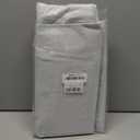 Walrus Heavy Duty Vinyl Tablecloth with Flannel Backing Waterproof Oil-Proof Plastic Table Cloth Stain-Resistant Wipeable Rectangle or Square Table Cover for Indoor and Outdoor (Weave, 60X102 Inch)