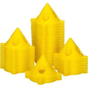 KATA 56Pack Pyramid Stands Painter's Painting Stands, Mini Cone Paint Stands for Canvas and Door Risers Support, Paint Pouring Suppliers, Cabinet Paint for Painter Elevated, Canvas Stand (56 PACK)