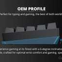 Geeky GK61 SE 60% | Mechanical Gaming Keyboard | 61 Keys Multi Color RGB LED Backlit for PC/Mac Gamer | ANSI US American Layout (Black, Mechanical Speed Yellow)