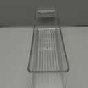 iDesign Stackable Fridge Storage Bin with Handle - Ideal for Fridge and Freezer, Clear, Made in USA