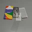 Meifigno for iPhone 17 Pro Max Case 6.9", [Glitter Card & Wrist Strap] [Compatible with MagSafe] [1HD+1X Privacy Screen Protectors] Surround Raised Lens Protection 17 ProMax Case, Titanium Silver