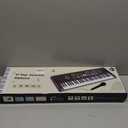 61 Key Keyboard Piano,with Built-in Speaker and Microphone, Portable Electronic Digital Piano for Beginners, Perfect Musical Starter Instrument, Ideal Gift for Aspiring Musicians