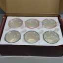 QIKSION Christmas Coffee Mugs Set of 6, 14oz Hot Chocolate Mugs, Cocoa Ceramic Mug, Perfect for Holiday Gifts