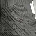 LASFIT Floor Mats for Ford F-150 2015-2026 | F150 Lightning 2022-2025 SuperCrew (Rear w/o Fold Flat Storage) Carpet Floor All Weather Protector TPE Truck Liners- 1st & 2nd Row, 3pcs Black