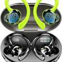 Wireless Earbuds Bluetooth Headphones, Bluetooth 5.3 Earbuds with Immersive HiFi Stereo, 2023 New 48Hrs Wireless Ear Buds Over Ear, ENC Mic, Comfortable Sport Earhooks, IP7 Waterproof in Ear Earphones