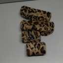 SPRING SEAON Crutches Padding Universal Crutch Pads for Armpits and Hand Grips Pads for Crutches Underarm Crutch Cushions Fluffy Crutch Covers Machine Washable (Leopard)