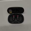 GNMN Ear Buds Wireless Earbuds 96hrs Playback Bluetooth Headphones IPX7 Waterproof Stereo Bass Over-Ear Earphones with Earhooks Microphone LED Battery Display for Sports/Workout/Gym/Running Rose Pink